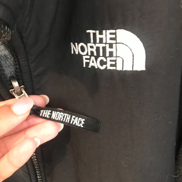 North Face Grey Fleece Zip-Up - Picture 3 of 6